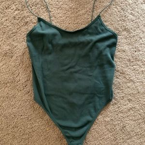 Teal bodysuit